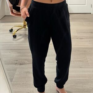 Black Casual Jogger Pants